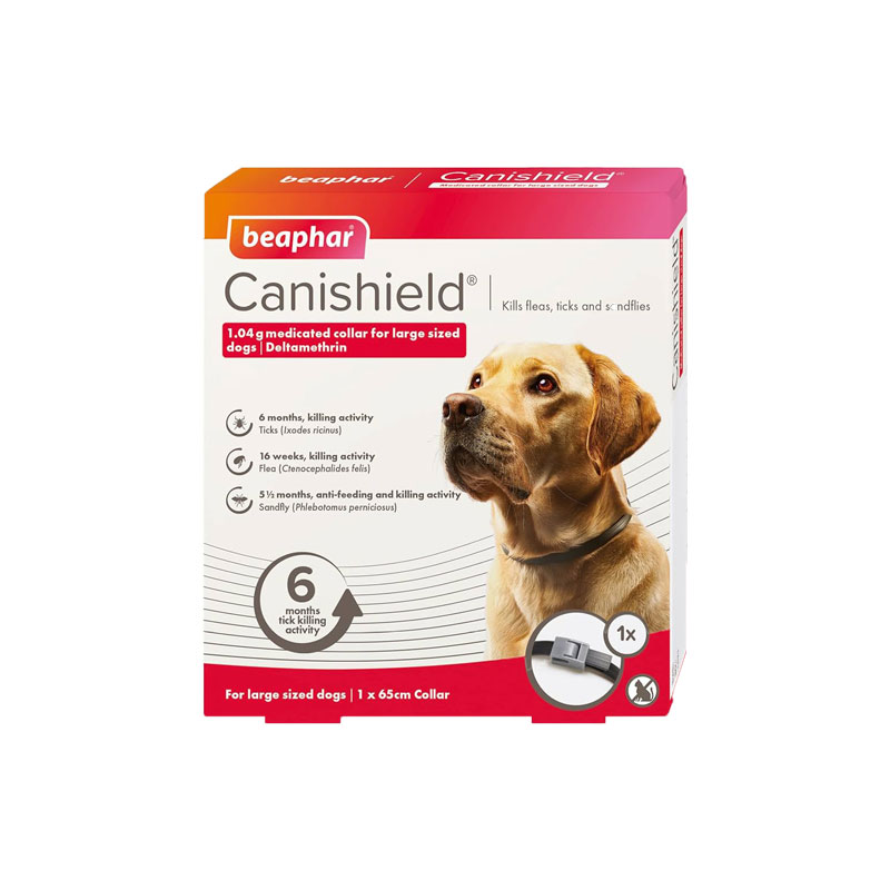 Canishield ogrlica protiv buva i krpelja L