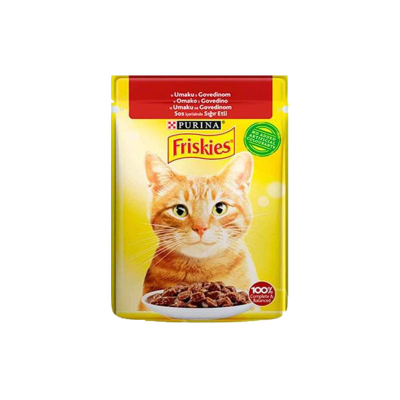 Friskies sos za mačke govedina 85g