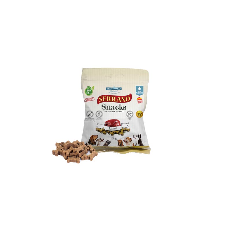 Mditeranean Natural poslastica za pse serrano jetra