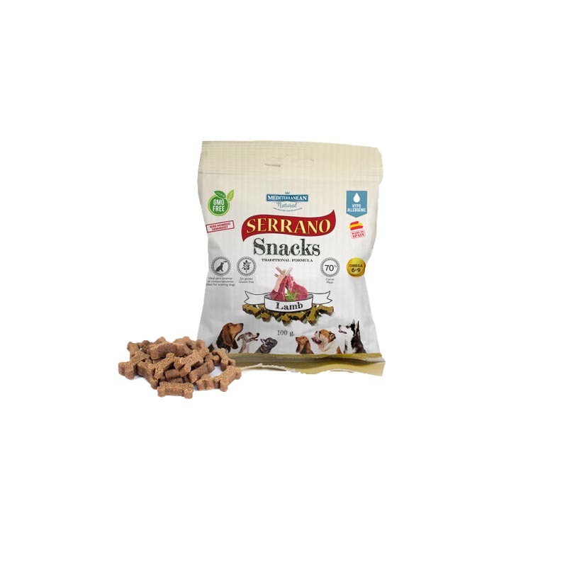 Mediteranean natural poslastica za pse jagnjetina
