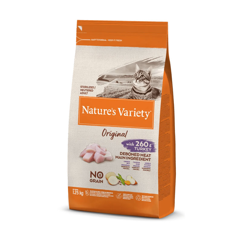 Nature's Variety original bez žitarica ćuretina za sterilisane mačke 