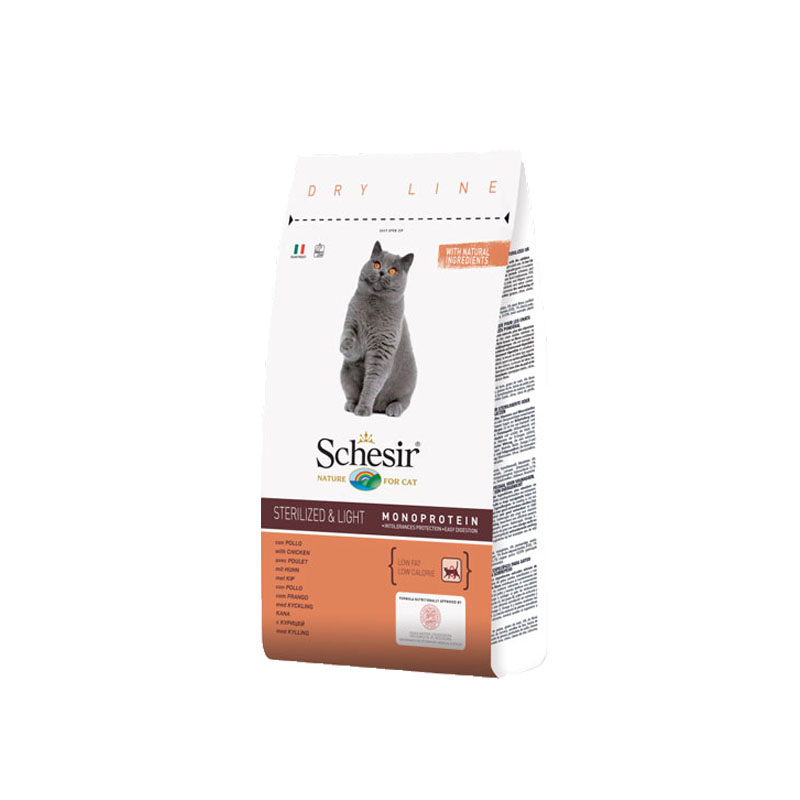 Schesir cat sterilized 