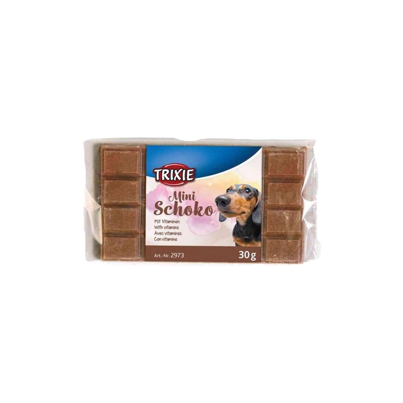 TRIXIE Poslastica za pse SchokoMini Crna čokolada 30g