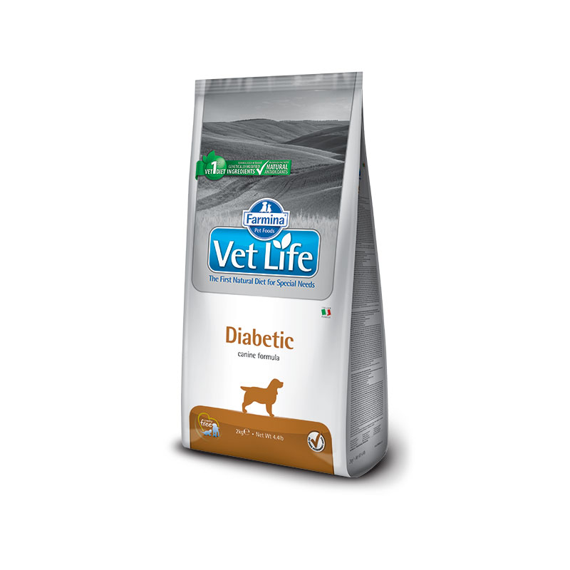 Vet life diabetic dog 