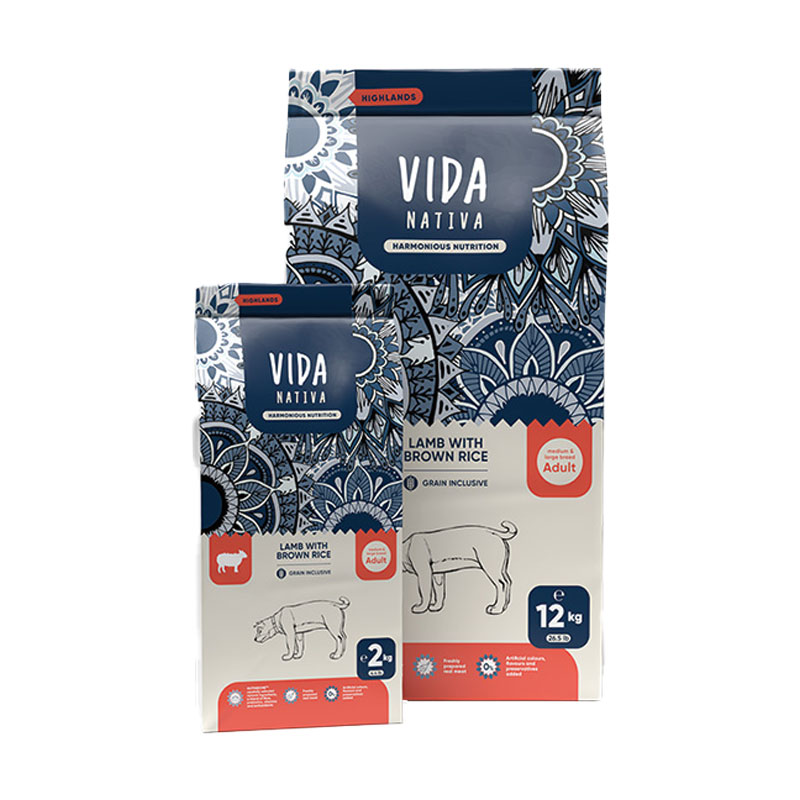 Vida nativa jagnjetina i pirinač adult medium/maxi 