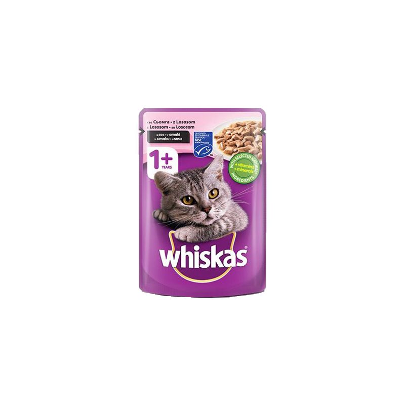 Whiskas sos losos 
